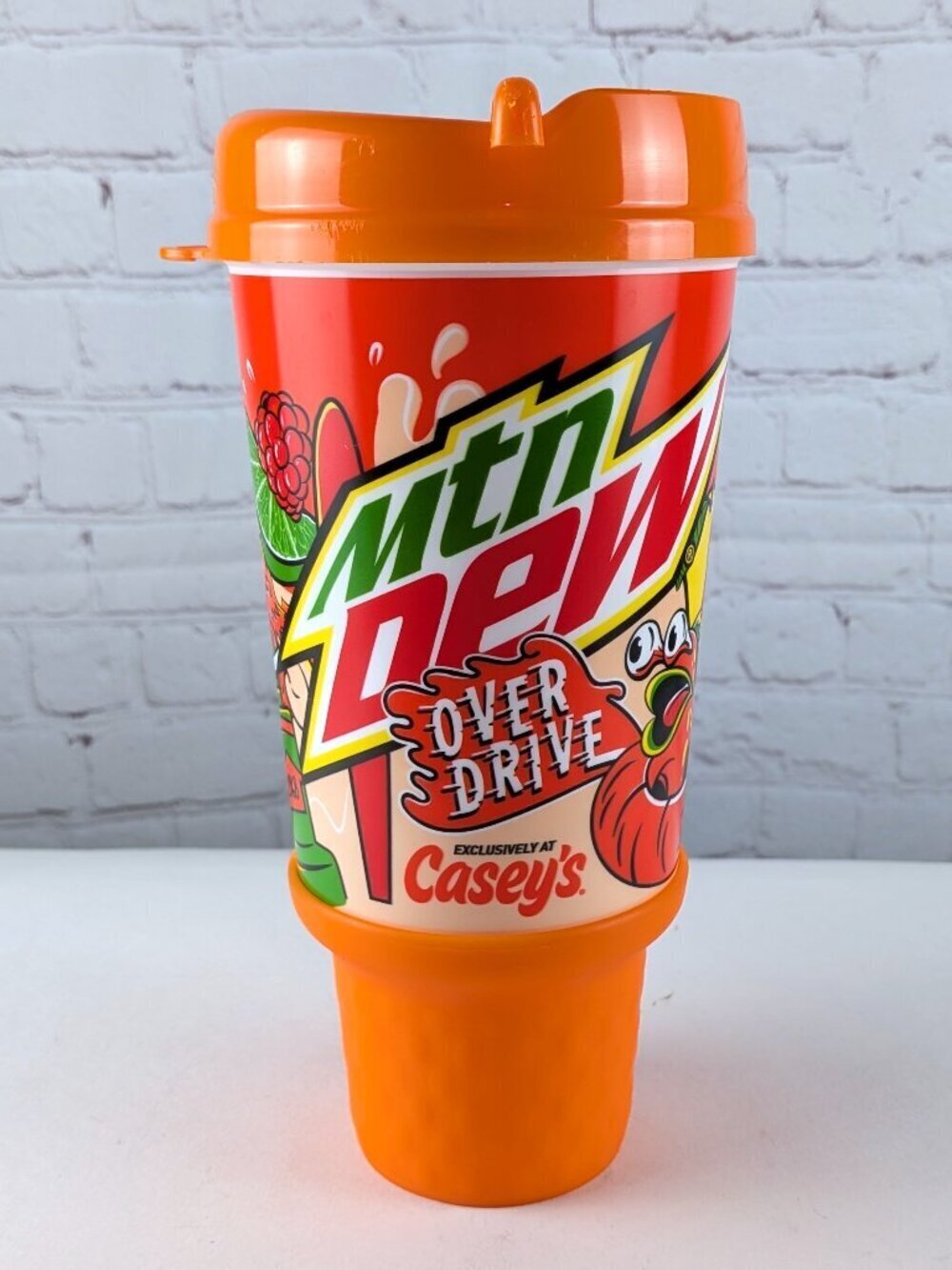 Mountain Dew Overdrive 32oz Casey's Travel Mug